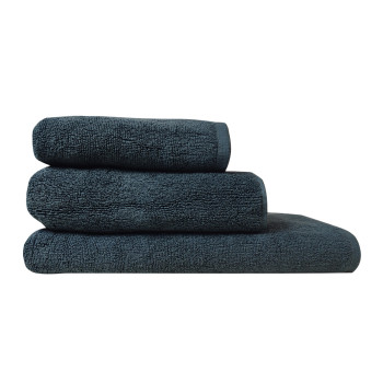 SoundSleep Delicat 3-piece terry towel set with loop 500g dark grey (2800005052312)