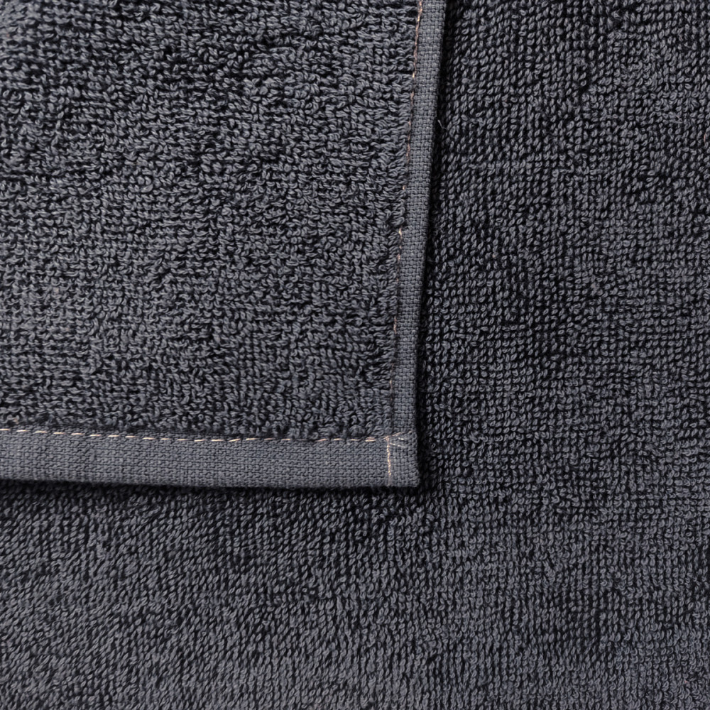 SoundSleep Delicat 3-piece terry towel set with loop 500g dark grey (2800005052312)