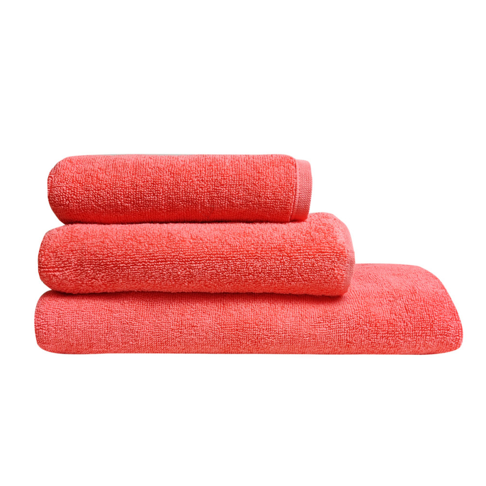 SoundSleep Delicat 3-piece terry towel set with loop 500g peach fluff (2800005052299)