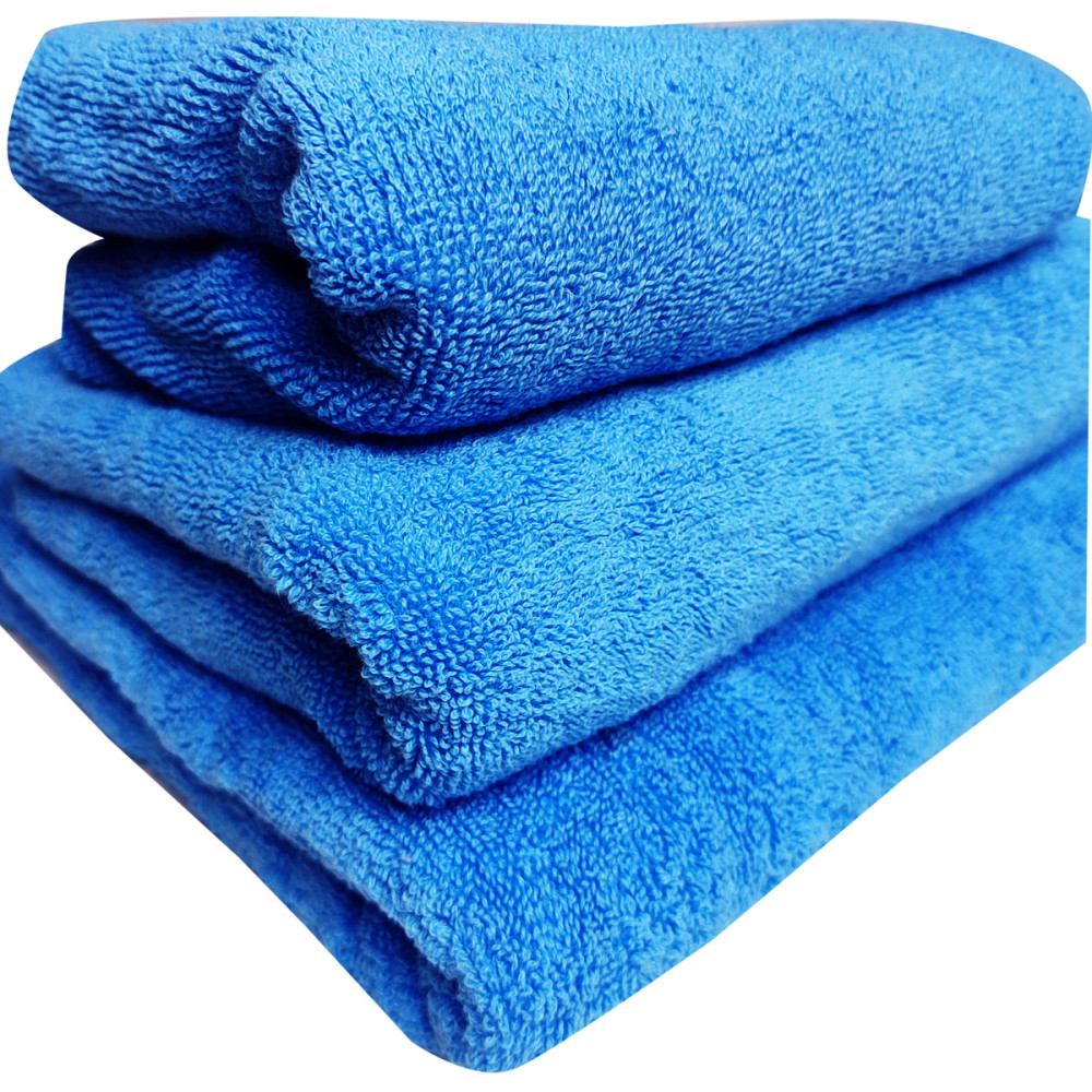 SoundSleep Delicat 3-piece terry towel set with loop 500g dark blue (2800005052282)