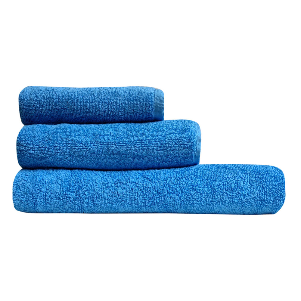 SoundSleep Delicat 3-piece terry towel set with loop 500g dark blue (2800005052282)