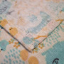 Waffle Kitchen Towel Emily Chickens and Bunnies Easter 30x50 cm turquoise (2800005086140)