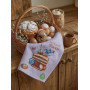 Kitchen towel Emily Delicious Easter Easter waffle 50x60 cm blue (2800005086188)