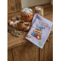 Kitchen towel Emily Delicious Easter Easter waffle 50x60 cm blue (2800005086188)