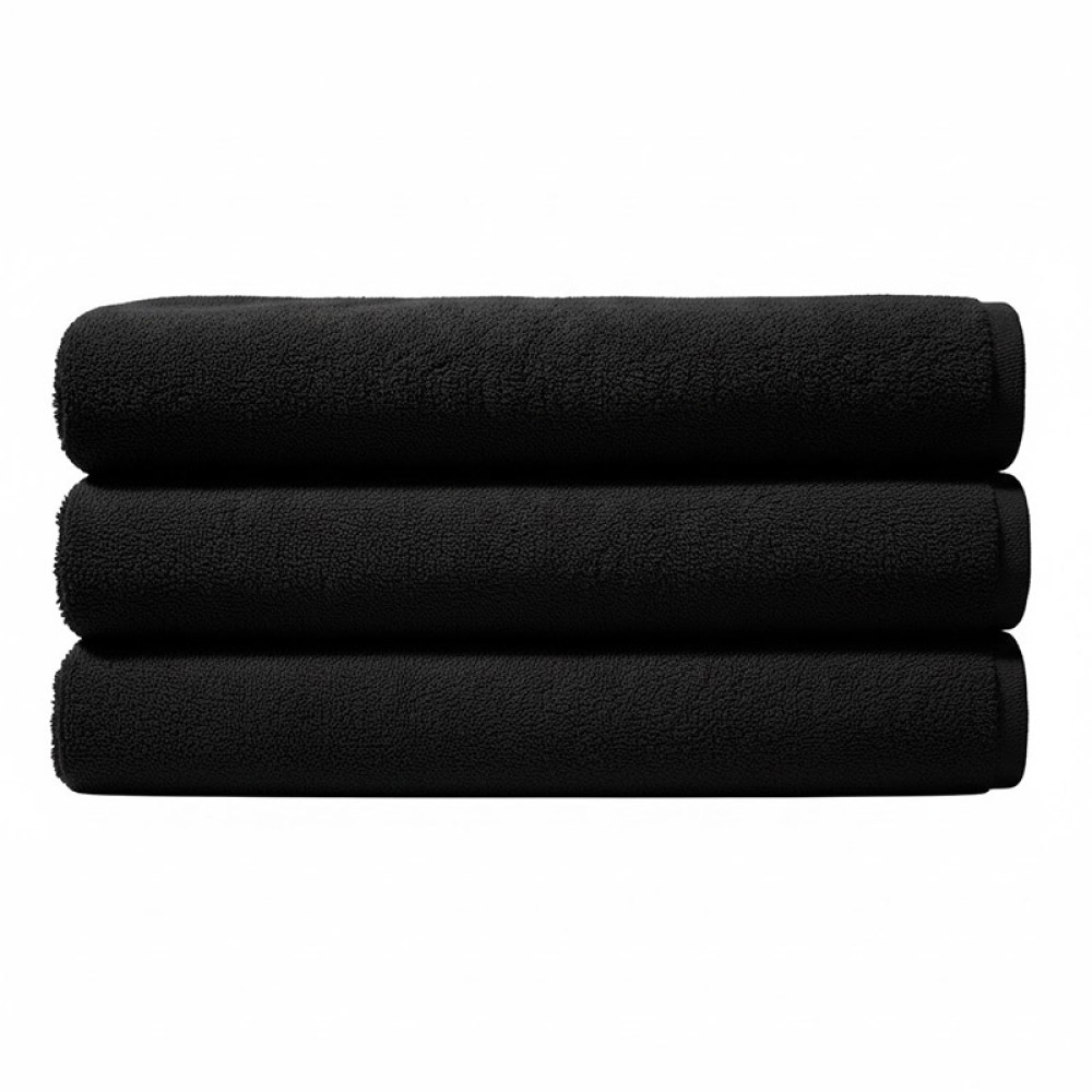SoundSleep Eponj Terry Towel 50x100 cm 400g Black (2800004986908)