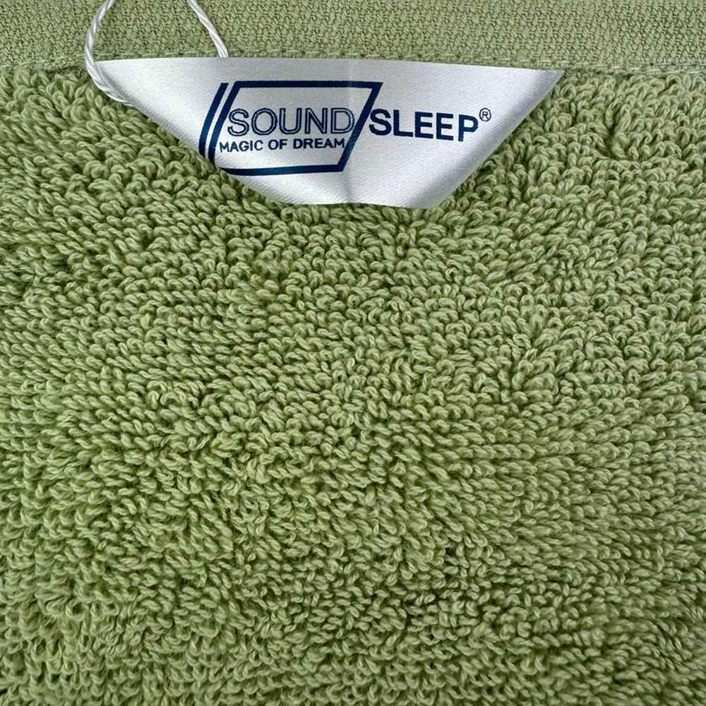 SoundSleep Delicat 3-piece terry towel set with loop 500g olive (2800005052268)