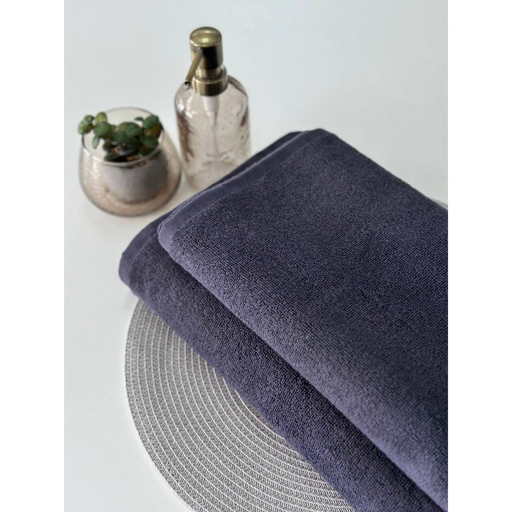 SoundSleep Cozy Terry Towel 70x140 cm 450g Dark Gray (2800005138634)