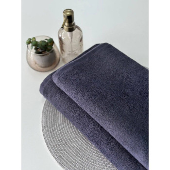 SoundSleep Cozy Terry Towel 50x90 cm 450g Dark Gray (2800005138627)