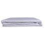 Bed Linen Set SoundSleep Luxion Satin double euro 200x220 cm White 140g (2800004971553)
