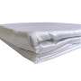 Bed Linen Set SoundSleep Luxion Satin double euro 200x220 cm White 140g (2800004971553)