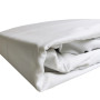 Fitted Sheet SoundSleep Luxion Satin 140x200 cm White (2800004996877)
