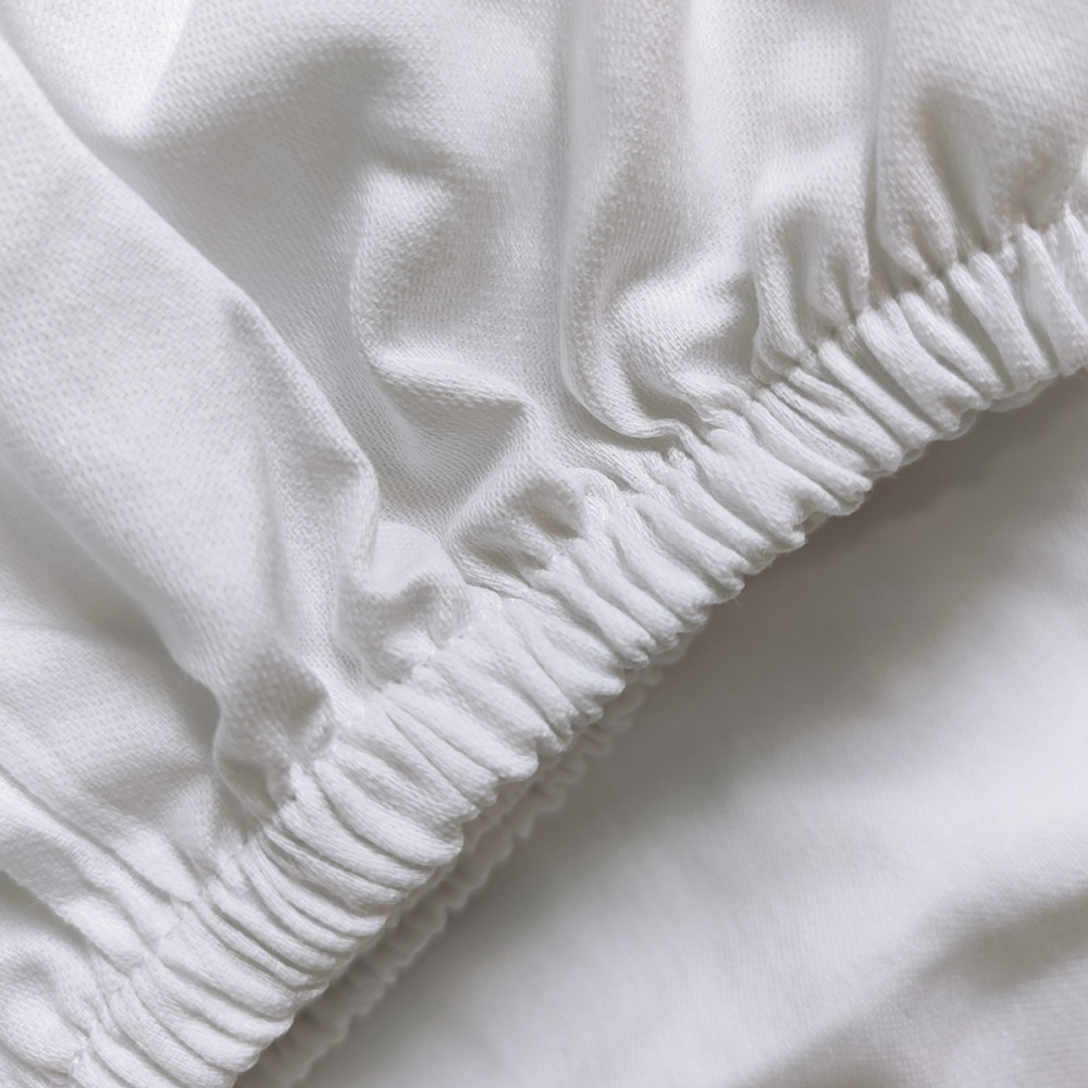Fitted Sheet SoundSleep Luxion Satin 140x200 cm White (2800004996877)