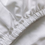 Fitted Sheet SoundSleep Luxion Satin 140x200 cm White (2800004996877)