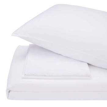 Наволочка SoundSleep Lelitt White Туреччина сатин 40х60 см 140г біла (2800005145304)