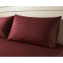 Pillowcase SoundSleep Stripe Marsala satin stripe 40x60 cm Marsala (2800005145236)