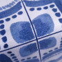 Tablecloth SoundSleep Blue Mosaic Water-Repellent 130x180 cm White (2800005024364)