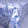 Tablecloth SoundSleep Blue Mosaic Water-Repellent 130x180 cm White (2800005024364)