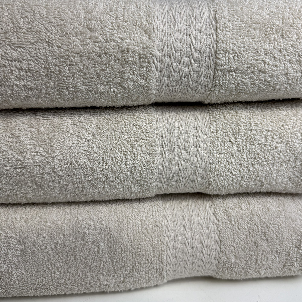 Towel SoundSleep Diagonal Kare Terry 50x90 cm 390g krem (2800004986786)
