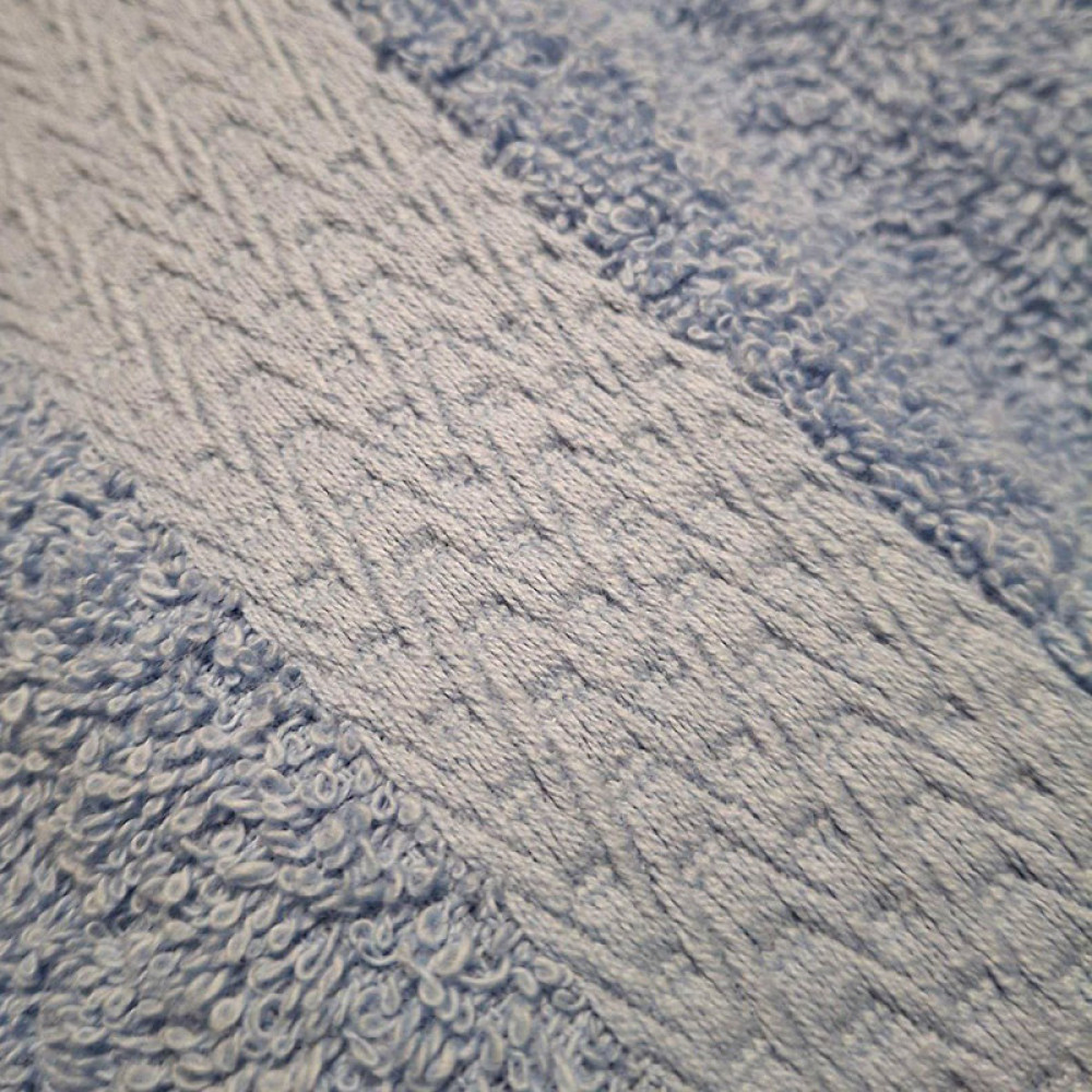 Towel SoundSleep Diagonal Kare Terry 50x90 cm 390g Blue (2800004978859)