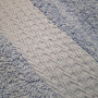 Towel SoundSleep Diagonal Kare Terry 50x90 cm 390g Blue (2800004978859)