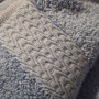 Towel SoundSleep Diagonal Kare Terry 50x90 cm 390g Blue (2800004978859)