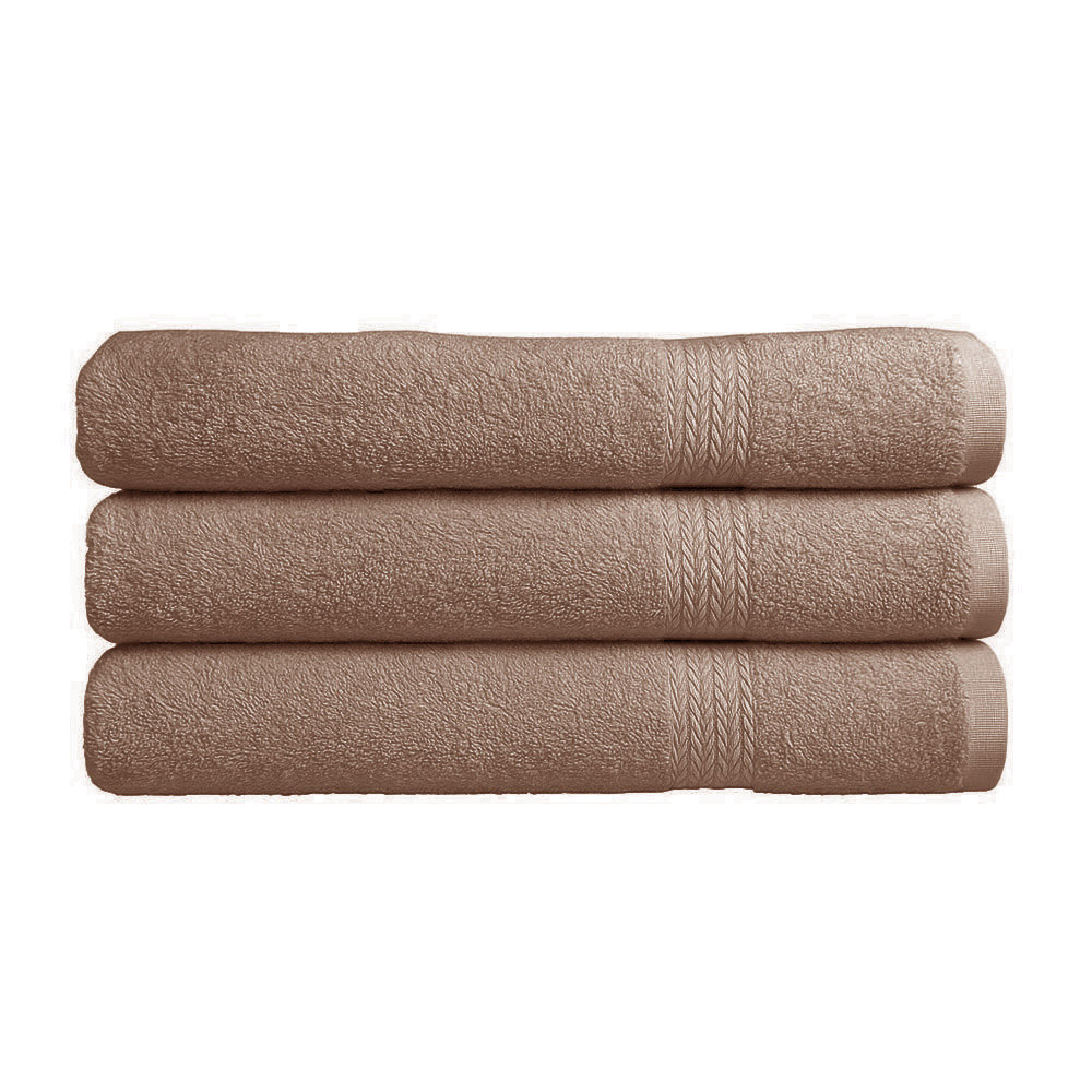Towel SoundSleep Diagonal Kare Terry 70x140 cm 390g coffee (2800004978880)