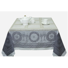 Linen tablecloth Belorussian flax Dishes 150х250 cm 16s383 c.1 p. 18