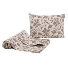 Set Ixora blanket-bedspread + pillow TM Emily single