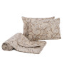 Set Clivia blanket-bedspread + pillow TM Emily euro