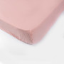 Простынь на резинке SoundSleep 140х200 см розовая
