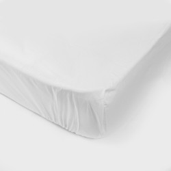 Fitted sheet SoundSleep ranfors 140x200 cm white (91532746)