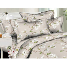 Pillowcase SoundSleep White flowers polisatin 40х60 сm