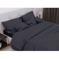 Pillowcase Stripe Black SoundSleep Satin Stripe 50х70 сm