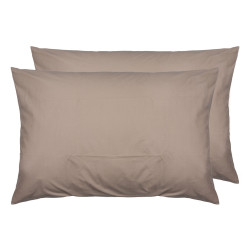 Set of pillowcases SoundSleep Mokko ranfors 70x70 cm mocha (91577054)