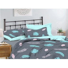 Set of pillowcases from calico Mint leaves SoundSleep 40x60 cm