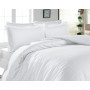 Pillowcase kit with earbuds SoundSleep hotel satin stripe white 50x70 cm