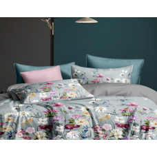Set of satin pillowcases Beautiful flowers SoundSleep 40x60 cm