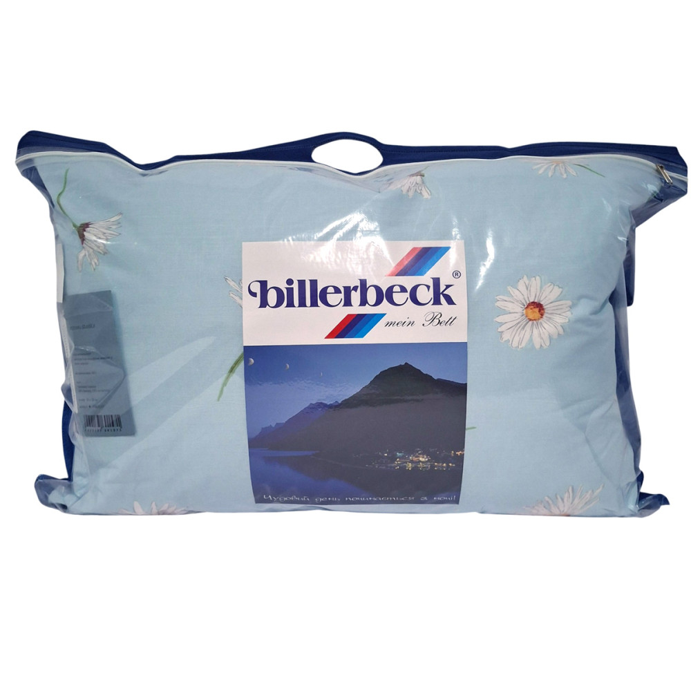 Подушка антиаллергенная Billerbeck Bianca 50x70 см голубая (1336-01/57)