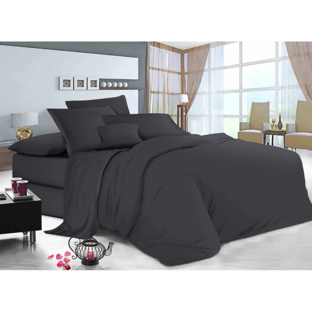 Наволочка SoundSleep Manner Graphite бязь 40х60 см графіт (2800004797498)