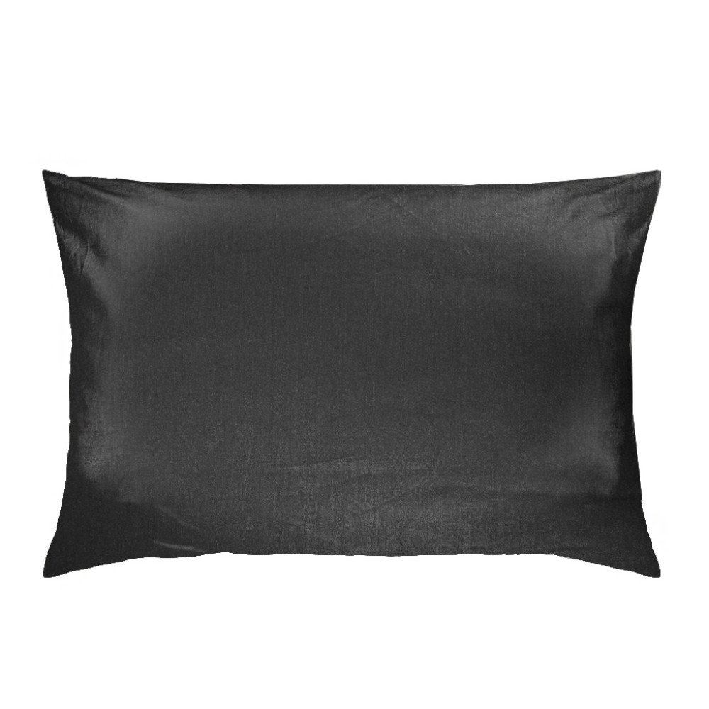 Pillowcase SoundSleep Silken satin 50x70 cm black (2800004522045)