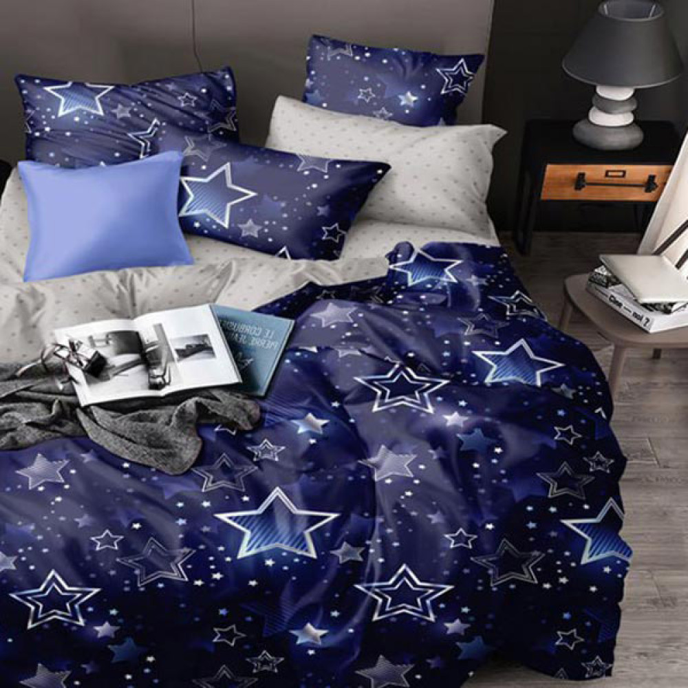 Наволочка SoundSleep Cosmic безь 50х70 см синяя (2800004775182)