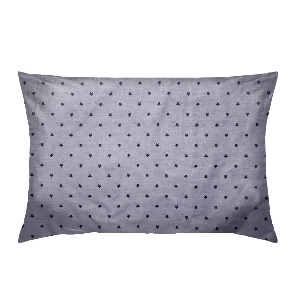 SoundSleep Gray Stars bedding set, coarse calico, for teenagers, 160x215 cm, gray (2800004775250)