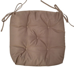 Set of 4 SoundSleep Homly waterproof chair cushions 40x40 cm beige (2800004778541)