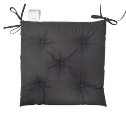 Set of 4 cushions for SoundSleep Porto chair calico 40x40 cm dark gray (2800004778602)