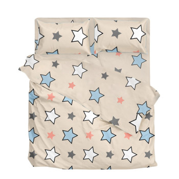 SoundSleep Star One Si bedding set calico One and a half 160x215 cm blue (2800004797559)