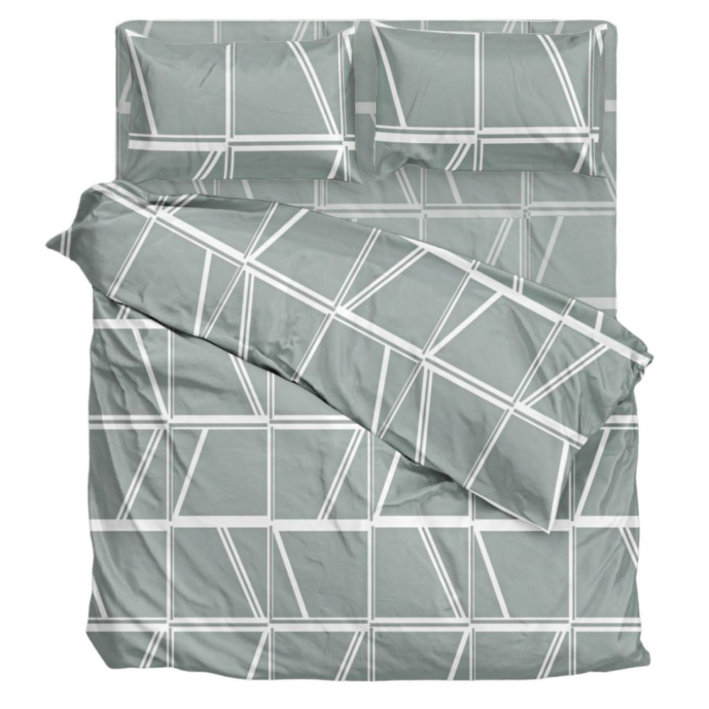SoundSleep Selenza Si bedding set Calico One and a half 160x215 cm gray (2800004797573)