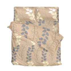 Duvet cover SoundSleep Nenia coarse calico 150x215 cm yellow (2800004805841)