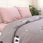SoundSleep French bulldog pillowcase set, calico 40x60 cm, pink (2800004807104)