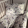 SoundSleep Unicorn muslin pillowcase set 40x60 cm white (2800004807197)