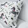 SoundSleep Unicorn muslin pillowcase set 40x60 cm white (2800004807197)